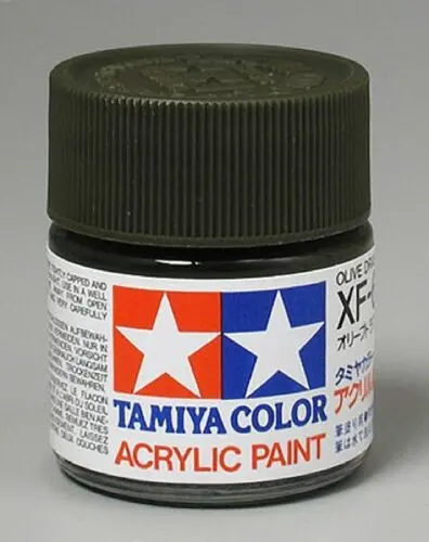 Tamiya Acrylic Paint 23Ml Olive Drab Xf62 1