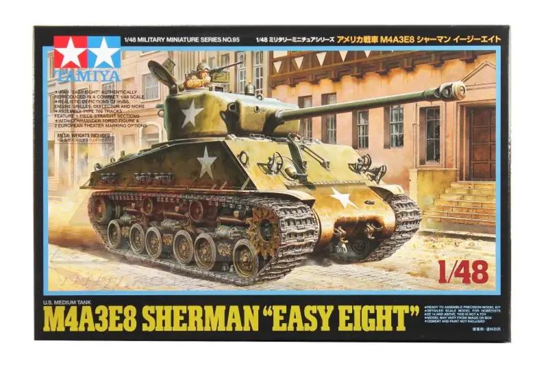 Tamiya M4a3e8 Sherman "Easy Eight" 1