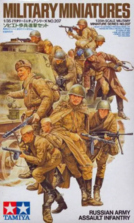Tamiya Russian Assault Infantry- 1/35Th Scale 1