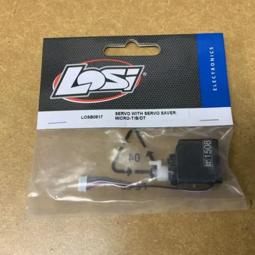 Team Losi (Losb0817) Micro-T/B/Dt Servo With Servo Saver (Nib) 1
