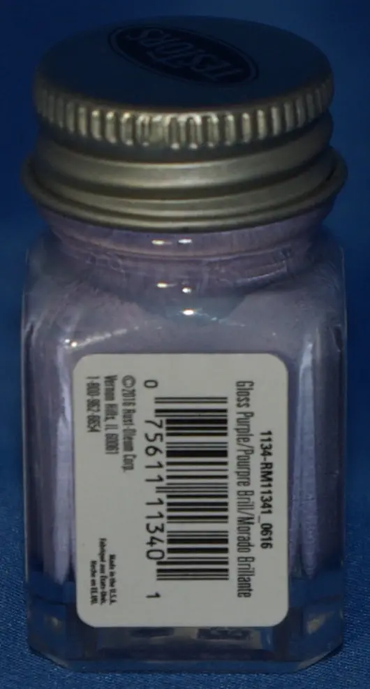 Testors 1/4 Oz Paint Gloss Purple 1