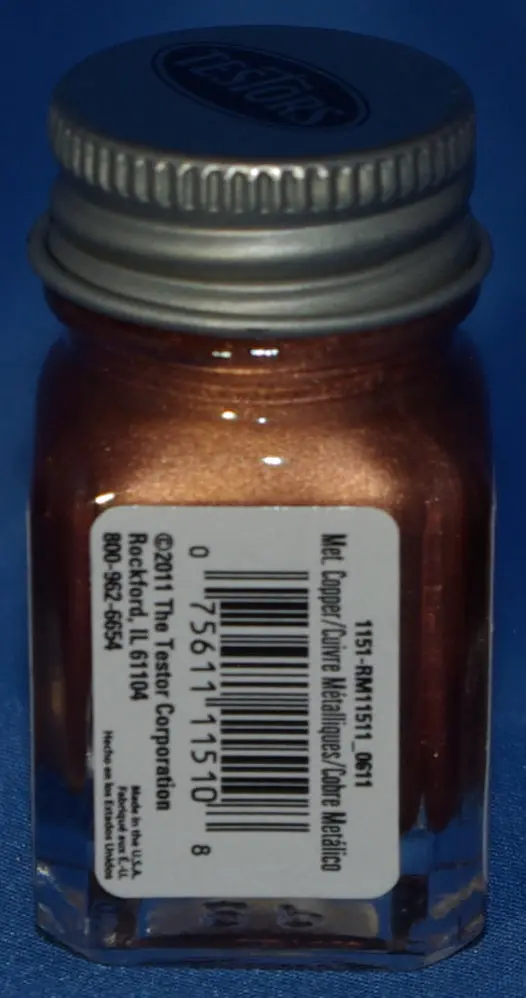 Testors 1/4 Oz Paint Metallic 1