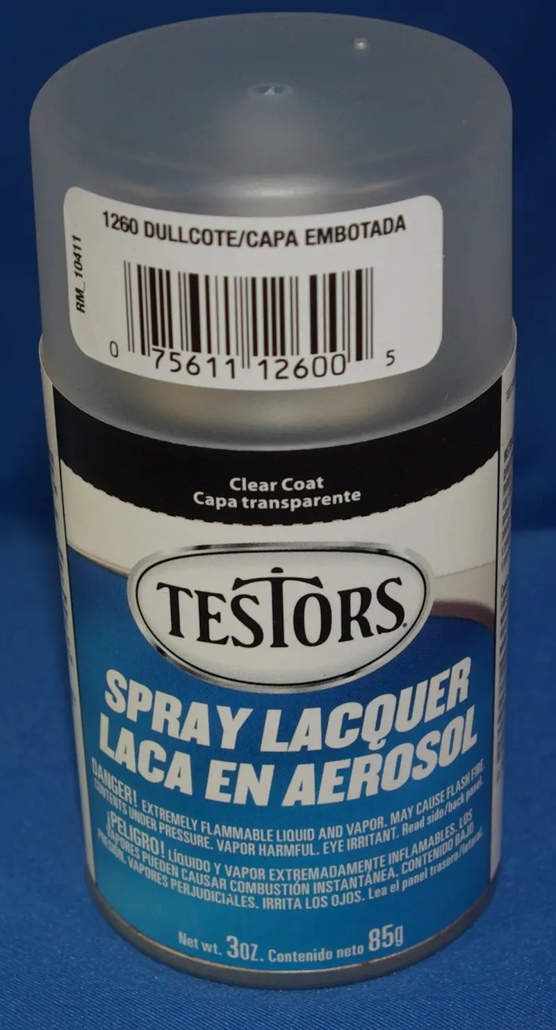 Testors 3Oz Spray Enamel Dullcote 1