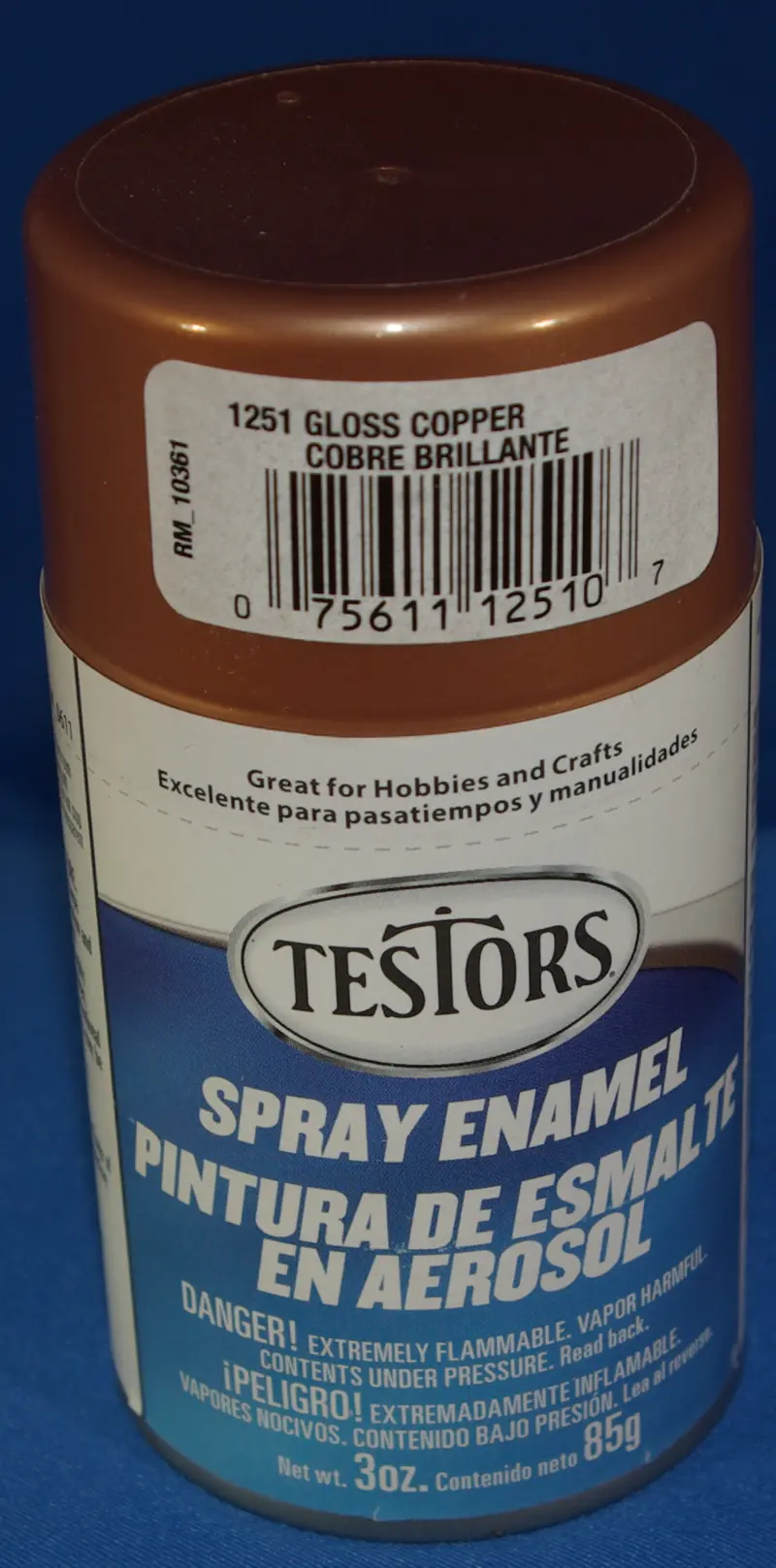 Testors 3Oz Spray Enamel Gloss Copper 1