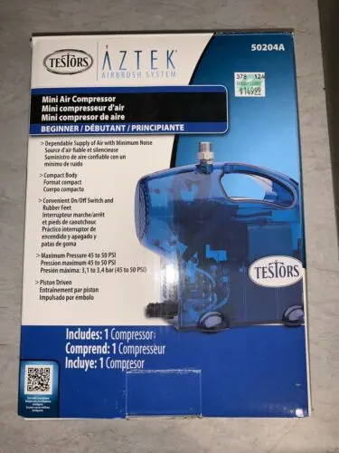 Testors Aztek Mini Air Compressor 1