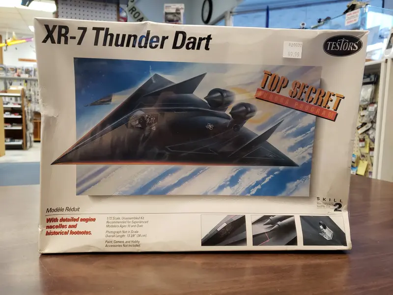 Testors Xr-7 Thunder Dart 1