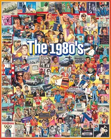 The 1980'S 1000 Piece Puzzle 1