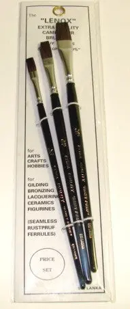 The "Lenox" Extra Quality Camel Hair Brushes 1