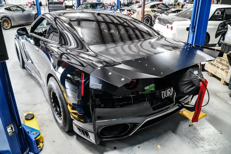 The Shop Houston Command Performance Drag Heckspoiler Passend Für Nissan Gt-R R35 1