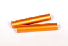 Threaded Alum. Pipe 6X33mm Orange 1