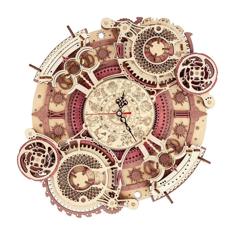 Time Art; Zodiac Wall Clock 1