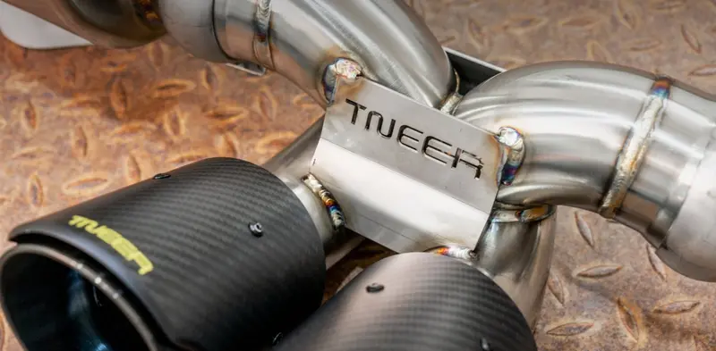 Tneer Klappenauspuffanlage Passend Für Porsche 911 991.2 Gt3 & Gt3 Rs 3