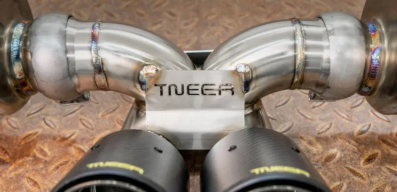 Tneer Klappenauspuffanlage Passend Für Porsche 911 991.2 Gt3 & Gt3 Rs 4