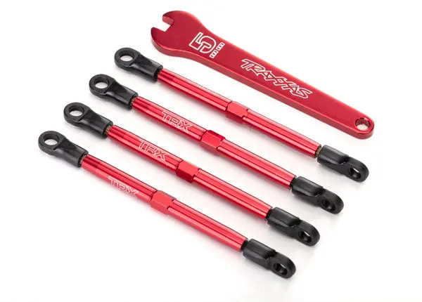 Toe Link Aluminum Red 1