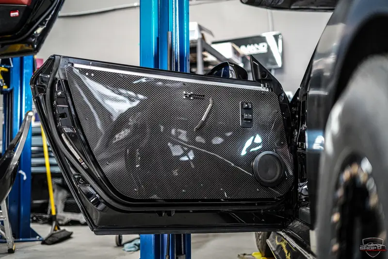 Tsh Command Performance Carbon Türpappen Set Passend Für Nissan R35 Gt-R - Straßenversion 1