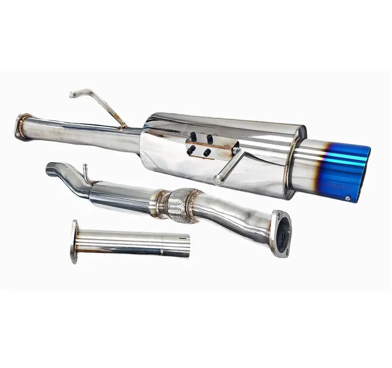 Tsudo 02-07 Subaru Wrx / Sti N1 Burnt Tip 3In Catback Exhaust V2 1