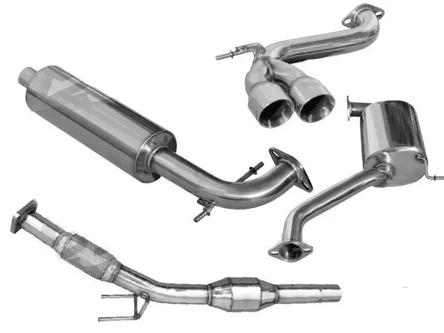 Tsudo 06-10 Vw Rabbit 2.5L Mk5 2Dr/4Dr Hatch Catback Downpipe System 1