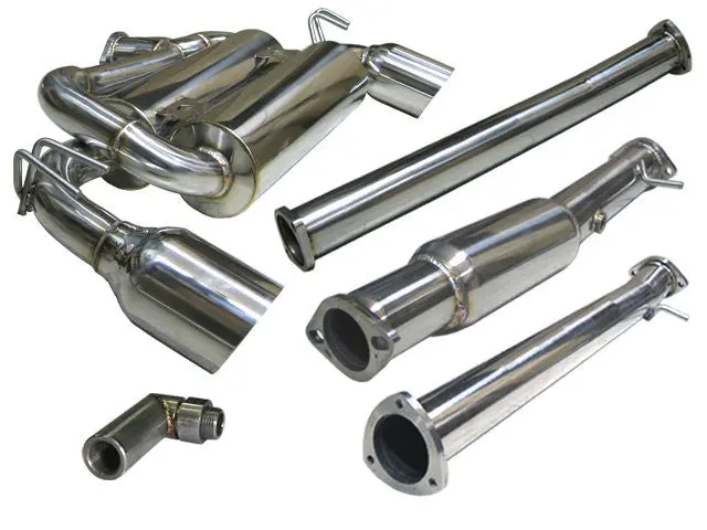 Tsudo 08-16 Lancer Evo X 3In Test Pipe + Se Jdm Catback Exhaust V2 1