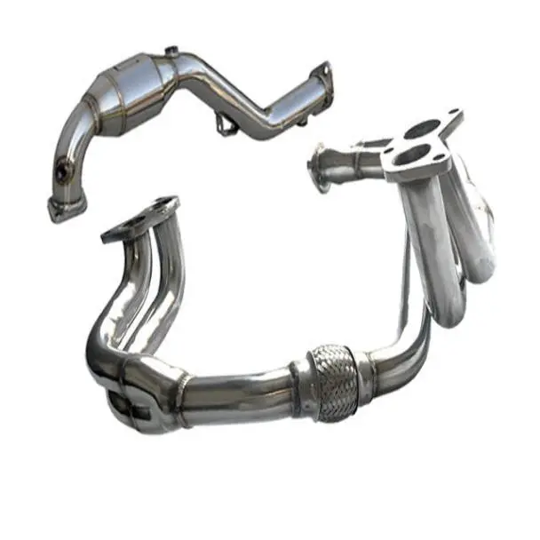Tsudo 1997-05 Subaru Impreza 2.5Rs Ej Header V2 W/ Downpipe 1