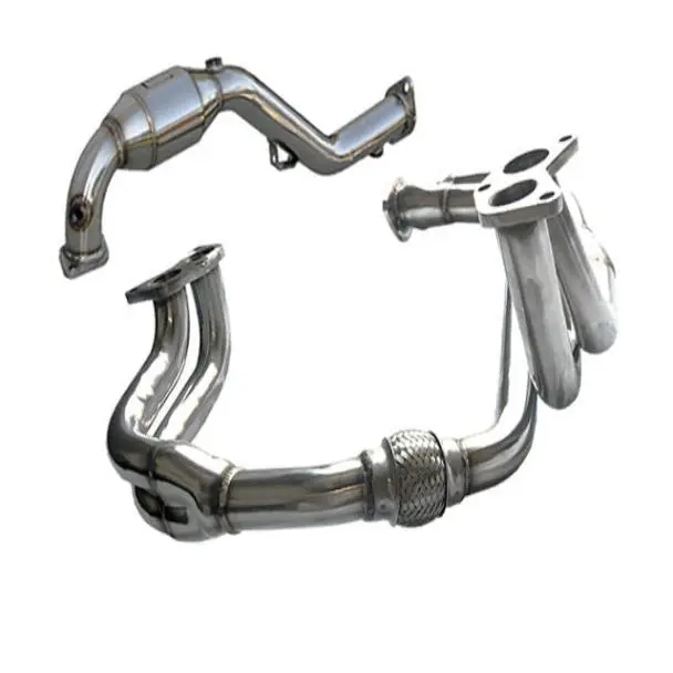Tsudo 1997-05 Subaru Impreza 2.5Rs Ej Headers V2 Hi-Flow Downpipe 1