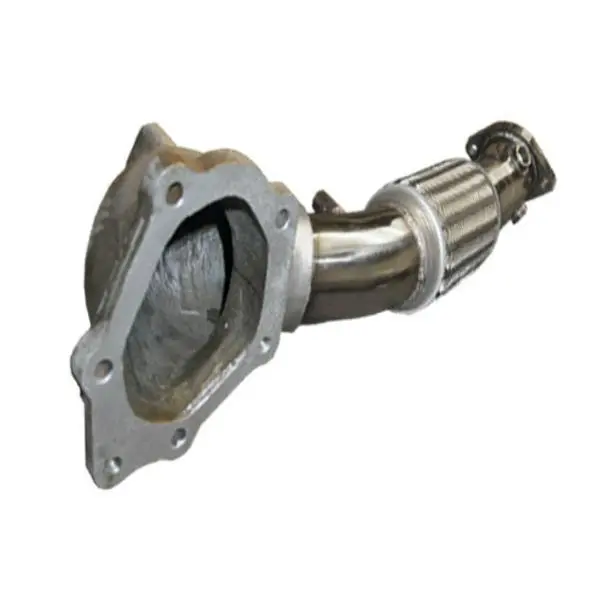 Tsudo 2008-16 Evox Evo10 Gsr Mr Cast Widemouth Ams Style Downpipe 1