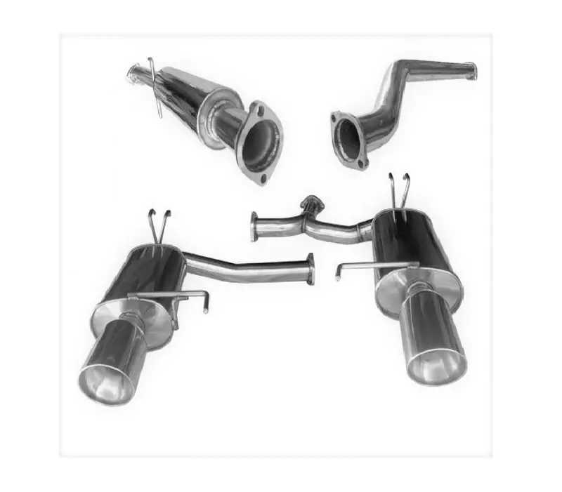 Tsudo 2009-2014 Acura Tsx Dual Sp2 2.75In Catback Exhaust 1