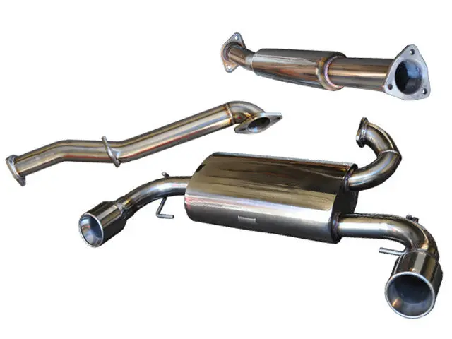 Tsudo 2012+ Scion Frs & Brz Rolled Tips Catback Exhaust Ver-2 1