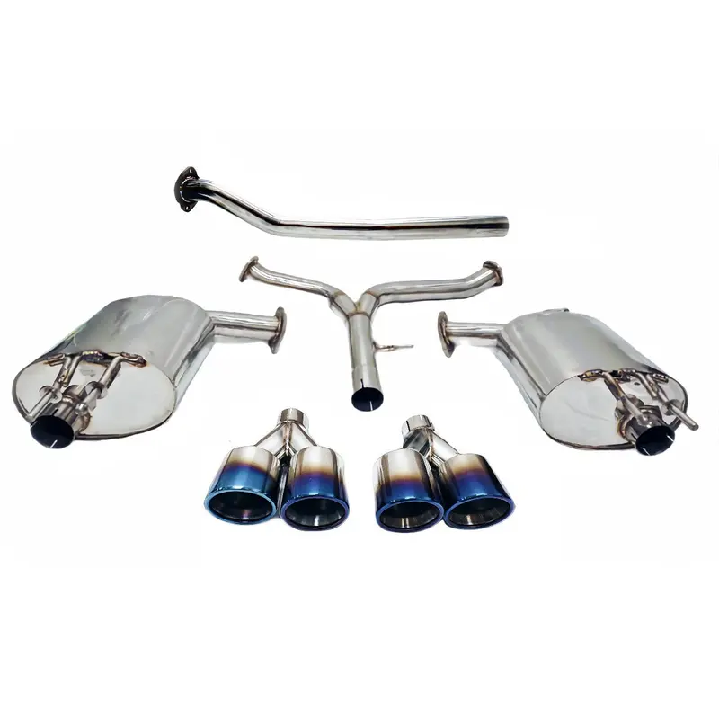 Tsudo 2018-2024 Camry Se/ Xse 2.5L Fwd Quad Burnt Tip Catback Exhaust 1