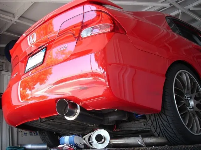 Tsudo 8Th Gen Civic Si 2007-11 K20 Burnt Tip 70Mm Catback Exhaust 1