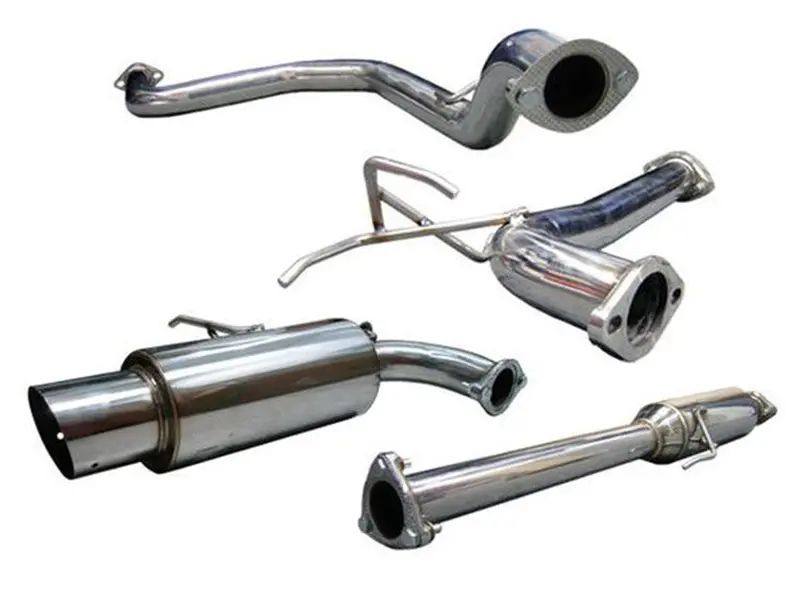 Tsudo 92-93 Acura Integra Ls/Gs/Rs 2/3Dr S2 Cat-Back Exhaust System 1
