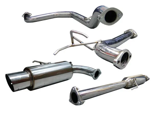 Tsudo 92-93 Acura Integra Ls/Gs/Rs 2/3Dr S2 Cat-Back Exhaust System 2