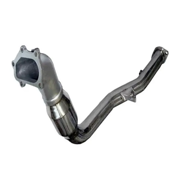 Tsudo Bellmouth High-Flow Catted Downpipe Wrx/Sti 2002-2007 1