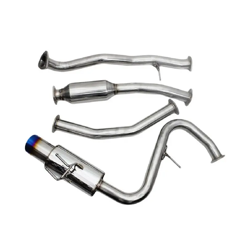 Tsudo Burnt Tip Catback Exhaust 10Th Gen Civic 2016-2021 1.5T Sedan 1