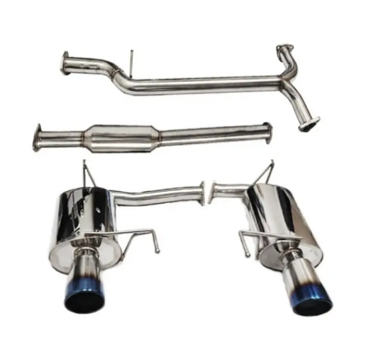 Tsudo Burnt Tip Catback Exhaust For 2003-2007 Honda 7Gen Accord V6 Sedan 1