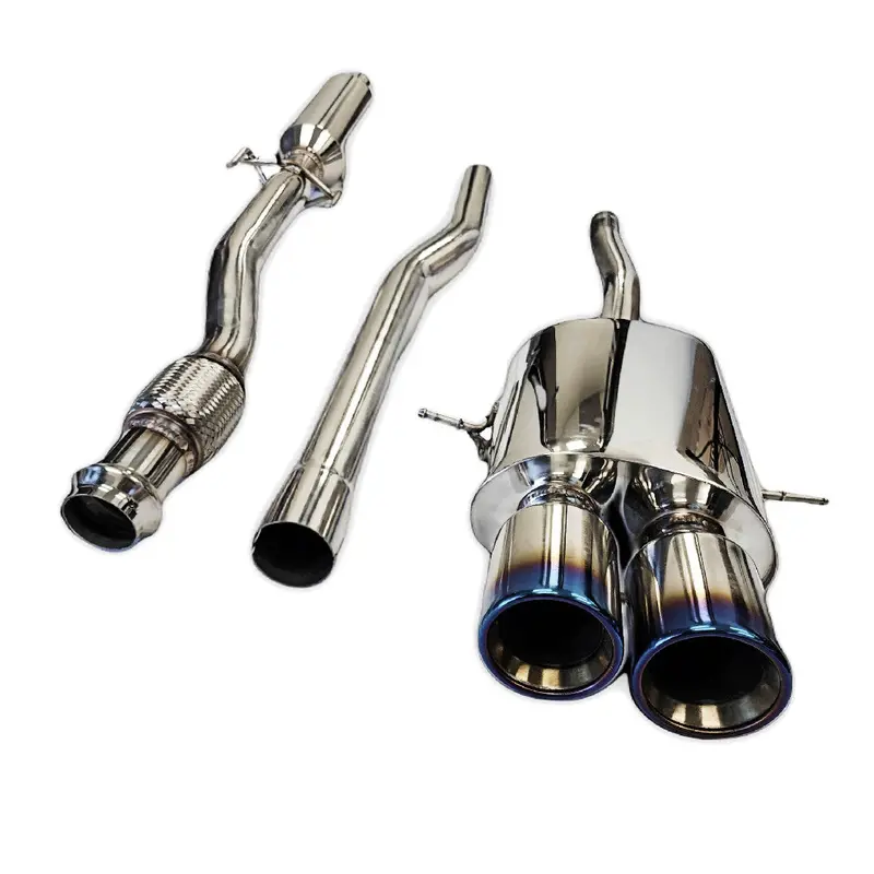 Tsudo Burnt Tip Catback Exhaust Mini Cooper S R56 2007-2009 Jcw R58 1
