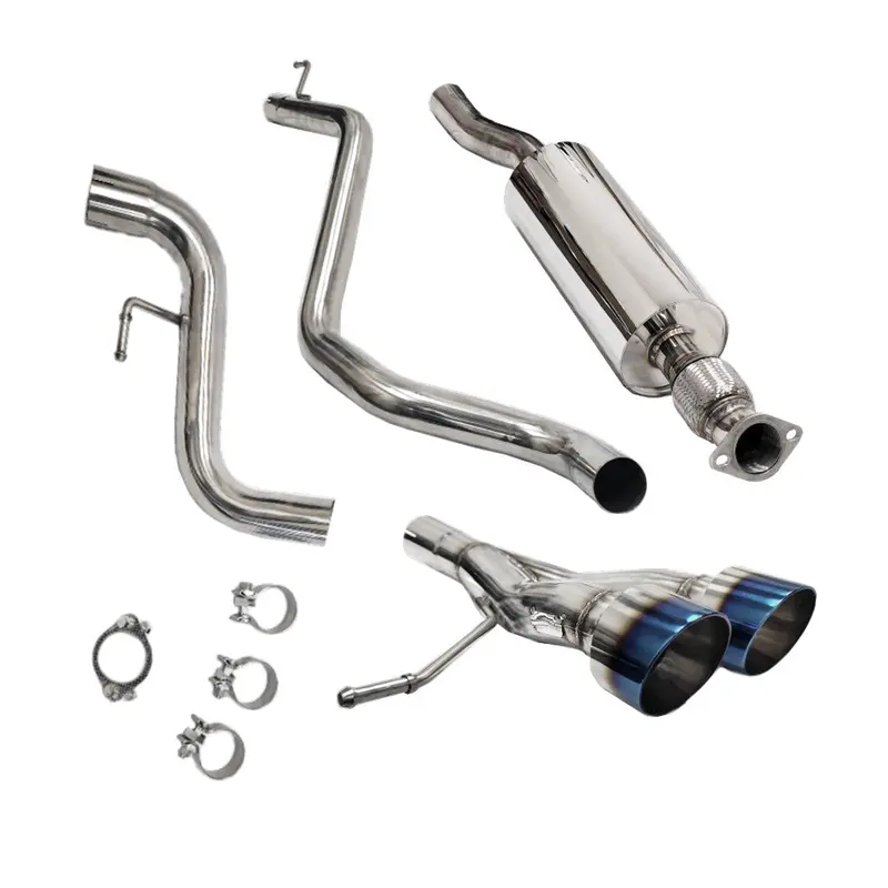 Tsudo Burnt Tips Catback Exhaust Hyundai Veloster 1.6 Turbo 2013-2016 1