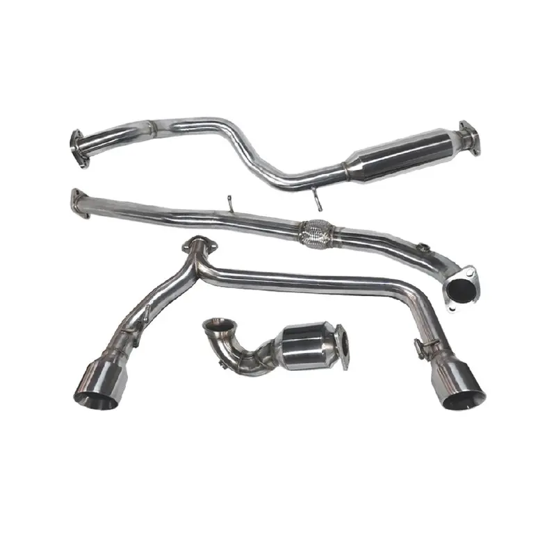 Tsudo Fiat Abarth 12-18 Turbo Back Exhaust W/ Catted Downpipe 1