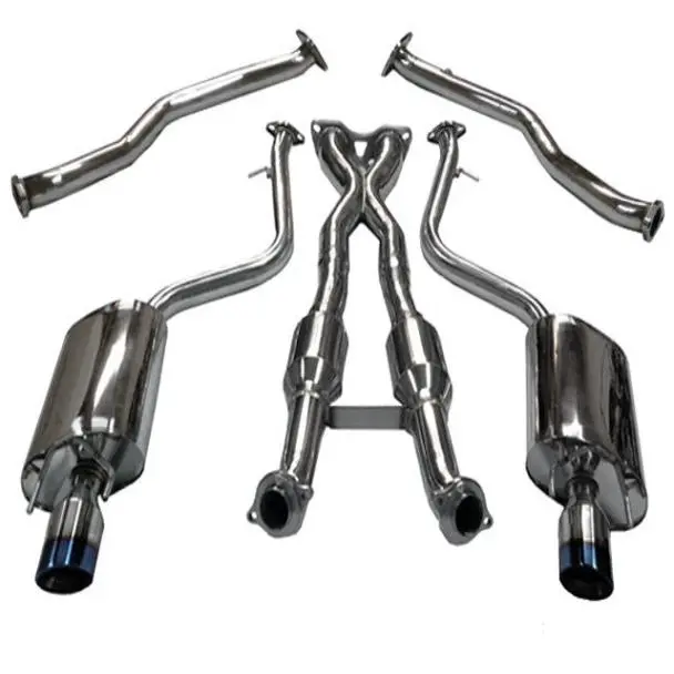 Tsudo Lexus Is250 / Is350 2014 - 2020 Dual Sp2 Burnt Tips Cat Back Exhaust 1
