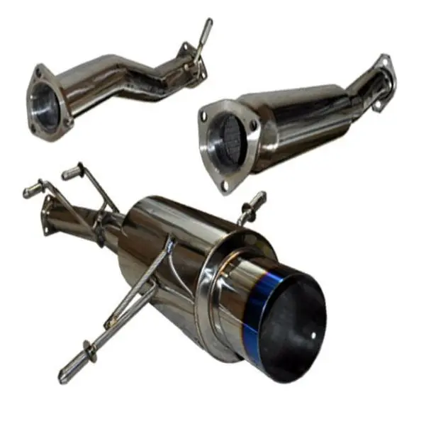 Tsudo N1 Jdm Burnt-Tip Catback Exhaust Impreza 2.5 Rs 1998-2005 1