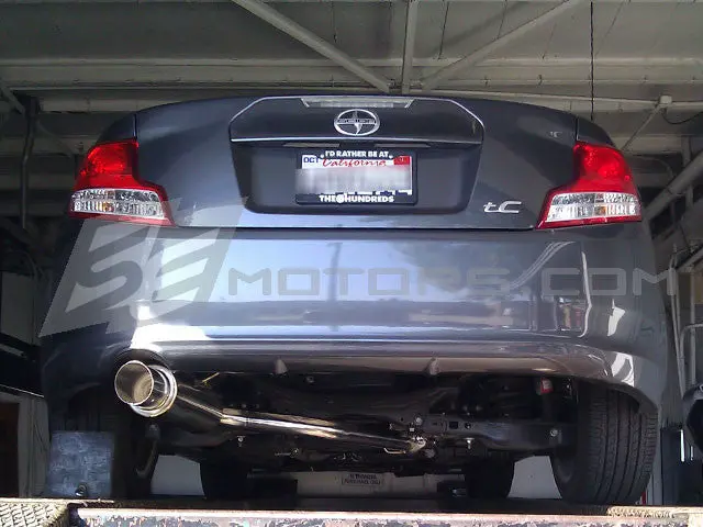 Tsudo S2 Burnt Tip Catback Exhaust Scion Tc 2011-2016 Slanted Style 2