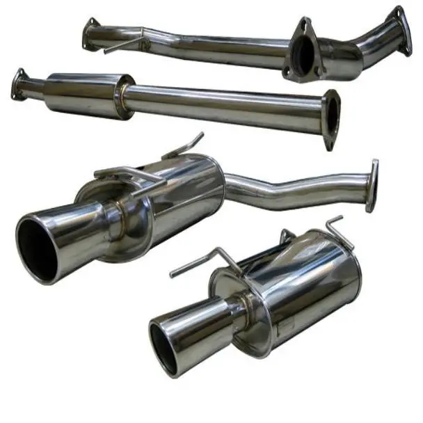 Tsudo Stainless Catback Exhaust Acura Tl 2004-2008 Sp Muffler 1