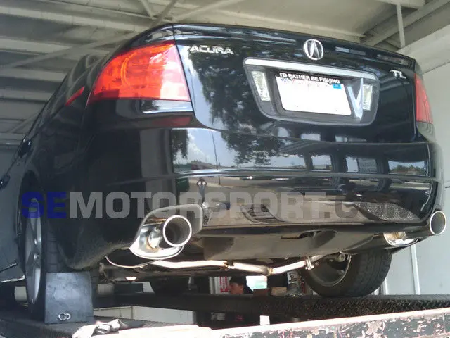 Tsudo Stainless Catback Exhaust Acura Tl 2004-2008 Sp Muffler 2