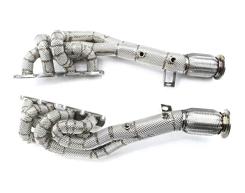Turbologic Auspuffkrümmer Passend Für Audi R8 42 V8 4.2L 1