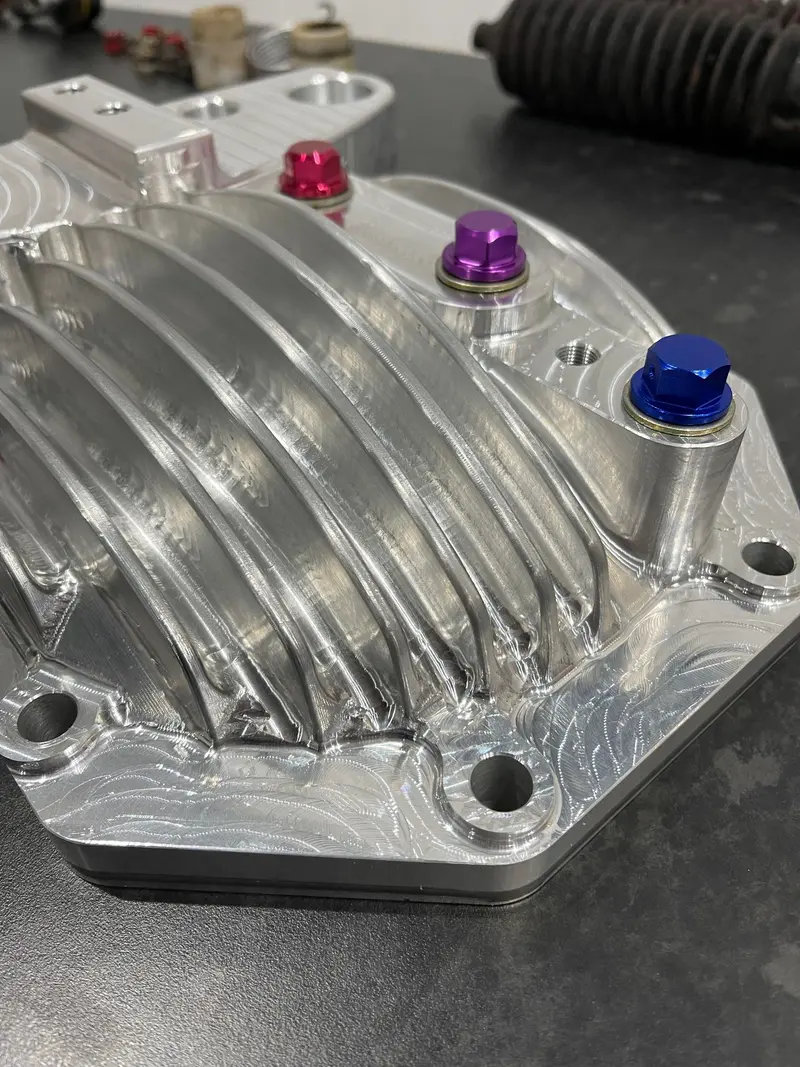 Turbologic Billet Differential Cover / Deckel Passend Für 2Jz 2