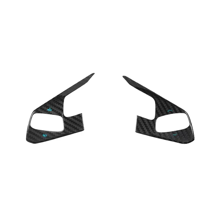 Turbologic Carbon Lenkradspange / Verkleidung Passend Für Chevrolet Corvette C8 1