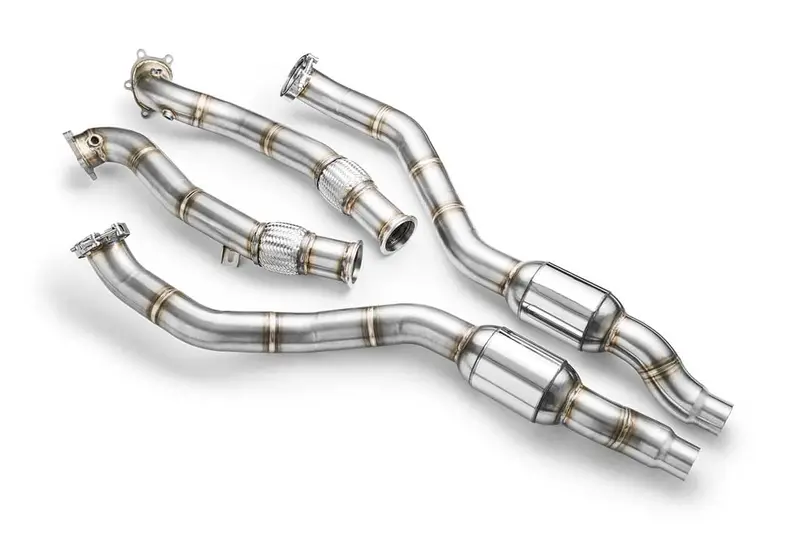 Turbologic Downpipe Passend Für Audi S6, S7, Rs6, Rs7 C7 4.0 Tfsi + Katalysator 1