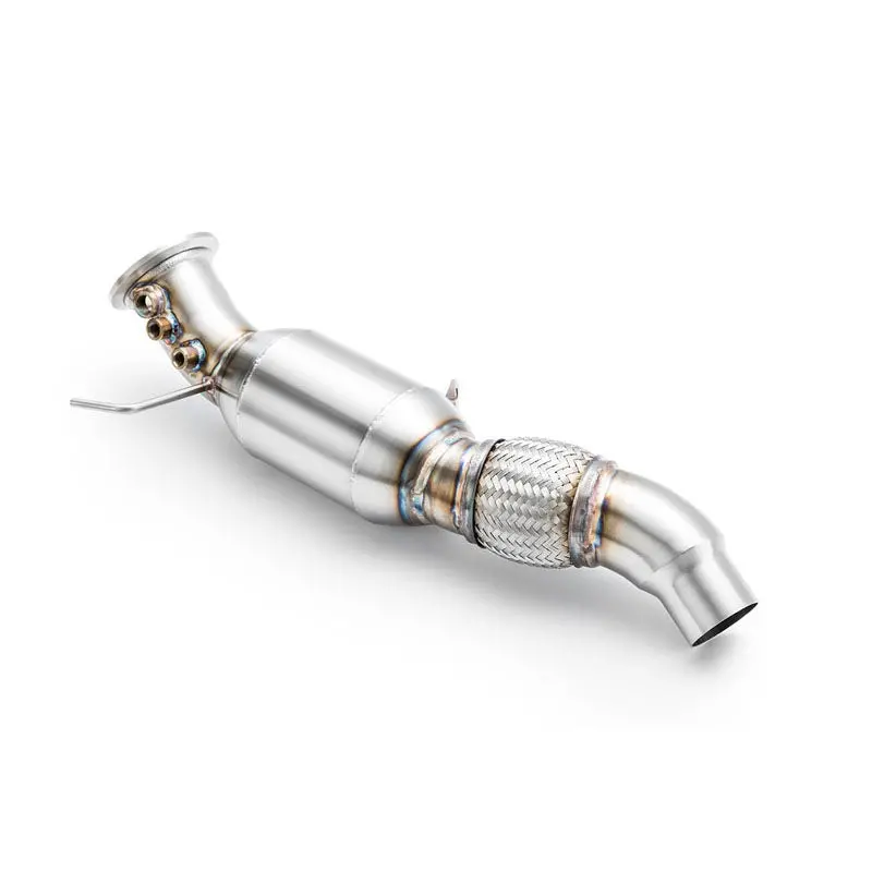 Turbologic Downpipe Passend Für Bmw E60, E61 525D, 530D, 530Xd M57n2 + Schalldämpfer 1