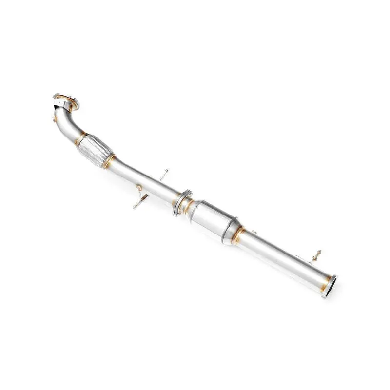 Turbologic Downpipe Passend Für Ford Focus Rs Mk2 2.5T + Katalysator 3,5″ 1