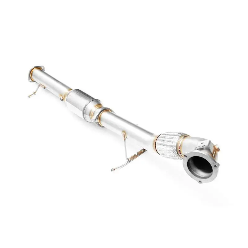Turbologic Downpipe Passend Für Ford Focus Rs Mk2 2.5T + Katalysator 3,5″ 2