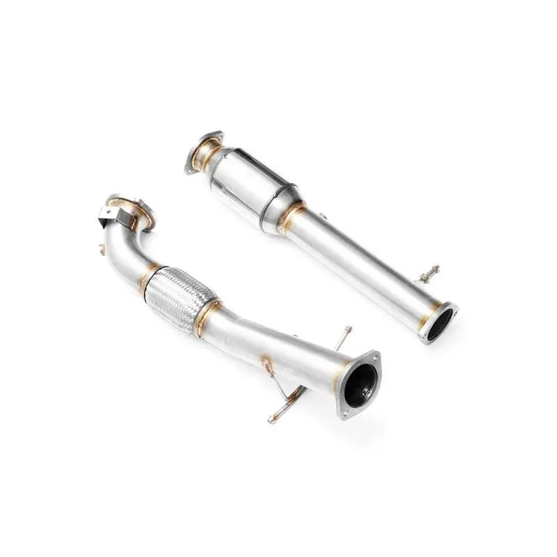 Turbologic Downpipe Passend Für Ford Focus Rs Mk2 2.5T + Katalysator 3,5″ 3